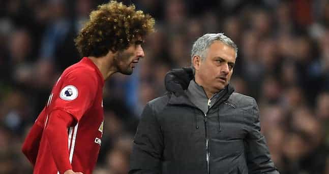 Jose Mourinho tells Marouane Fellaini to shut up and sign new Manchester United contract Jose Mourinho tells Marouane Fellaini to shut up and sign new Manchester United contract