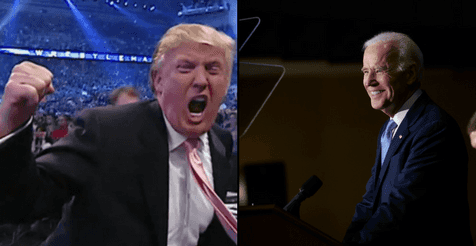 Donald Trump claims he could beat up Joe Biden, obviously