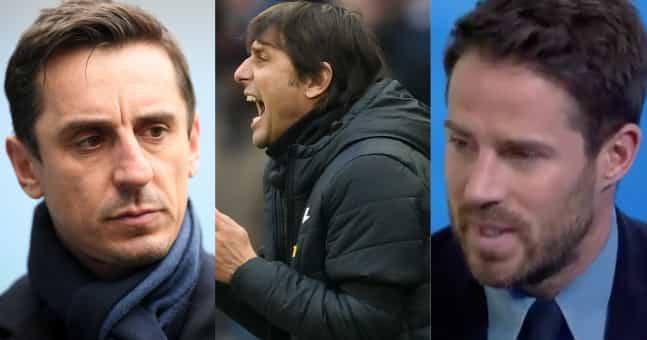 Antonio Conte hits back at ‘stupid’ Redknapp and Neville after duo’s scathing Chelsea criticism Antonio Conte hits back at ‘stupid’ Redknapp and Neville after duo’s scathing Chelsea criticism