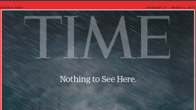 TIME magazine have once again outdone themselves with their latest Donald Trump cover