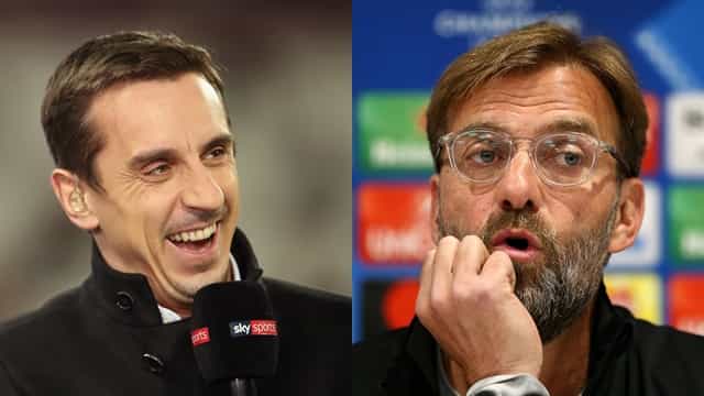 Gary Neville says Liverpool won’t challenge for the Premier League title next season