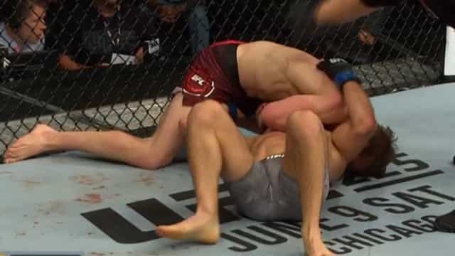 Arnold Allen refuses to give in and chokes his way to stunning victory Arnold Allen refuses to give in and chokes his way to stunning victory