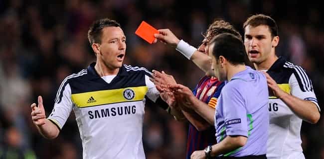 QUIZ: Which player has more Premier League red cards?