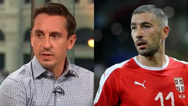 Former Manchester City defender torn apart by Gary Neville Former Manchester City defender torn apart by Gary Neville