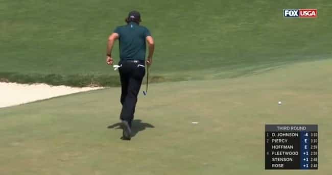Phil Mickelson loses the plot at US Open after putt goes wrong Phil Mickelson loses the plot at US Open after putt goes wrong