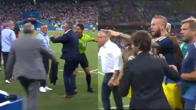 Footage shows what sparked brawl at end of Germany’s win over Sweden Footage shows what sparked brawl at end of Germany’s win over Sweden