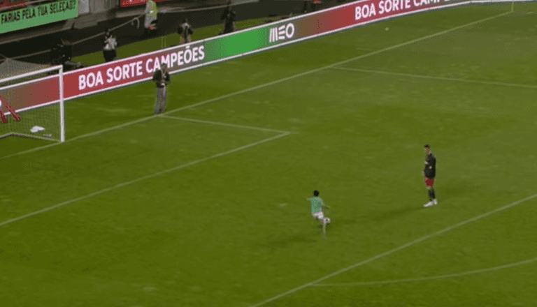 Cristiano Ronaldo Jr. impresses father with screamer after Portugal game