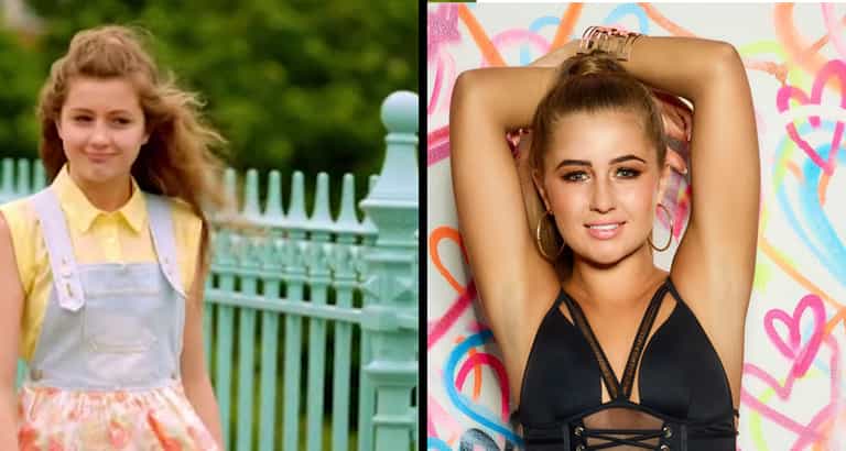 Georgia from Love Island was on a CBBC show as a teenager Georgia from Love Island was on a CBBC show as a teenager
