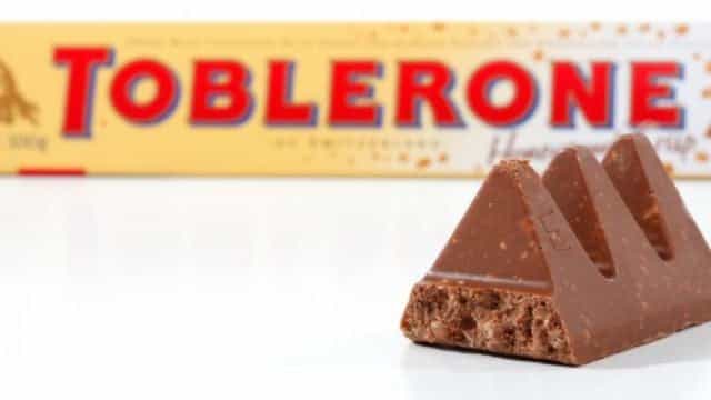 Toblerone bars are going back to their original shape, and all is right with the world Toblerone bars are going back to their original shape, and all is right with the world