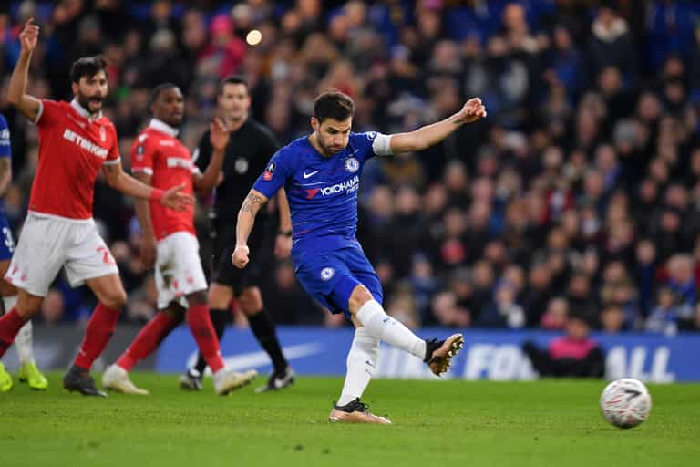 Cesc Fabregas misses penalty in ‘final Chelsea appearance’