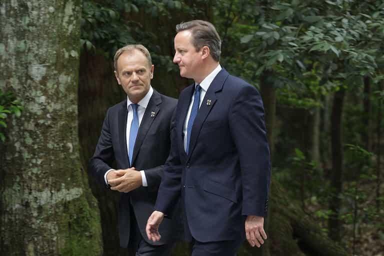 David Cameron never really believed he’d have to hold a Brexit referendum, says Donald Tusk David Cameron never really believed he’d have to hold a Brexit referendum, says Donald Tusk