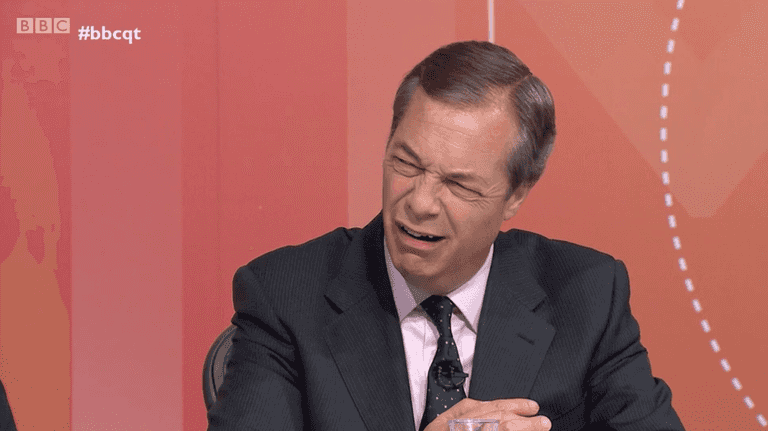 Nigel Farage tells Question Time Leave was a vote for no deal, not Norway, despite video of him arguing opposite