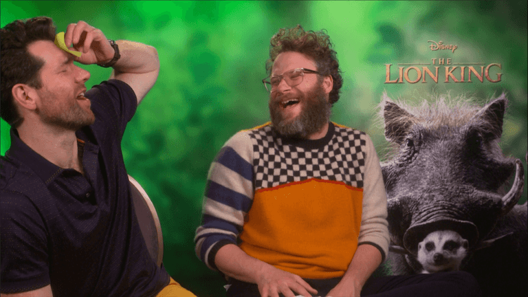 Seth Rogen and Billy Eichner play Guess The Disney Character