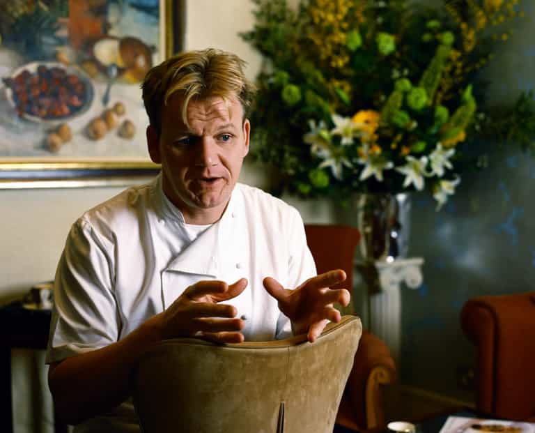 Gordon Ramsay mocked for charging £45 for tiny roast dinner at posh restaurant Gordon Ramsay mocked for charging £45 for tiny roast dinner at posh restaurant