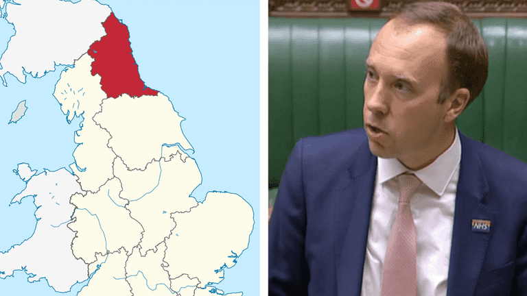 10pm pub curfew imposed in north-east England from Friday, health secretary confirms 10pm pub curfew imposed in north-east England from Friday, health secretary confirms