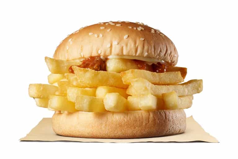 Brits confused as Burger King launches ‘chip butty’ burger in Japan Brits confused as Burger King launches ‘chip butty’ burger in Japan