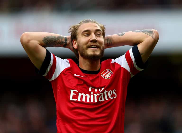 Nicklas Bendtner once drunkenly gambled away £400,000 in 90 minutes
