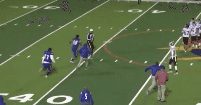 American football team booted out of play-offs after player attacks referee