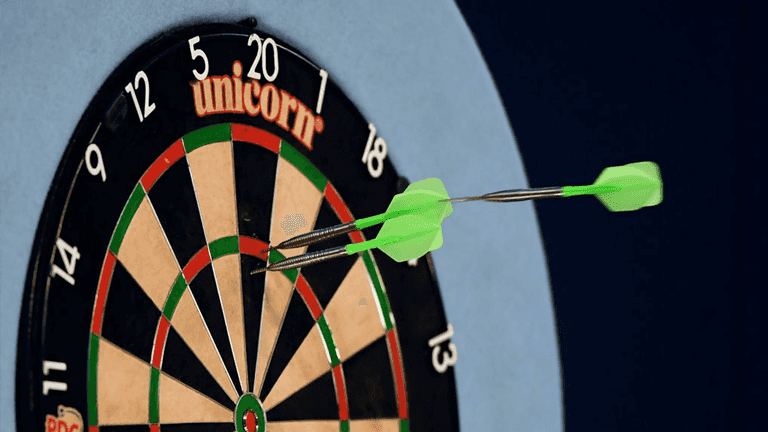 Nowhere near as much beer is being drunk at the darts this year compared to last Nowhere near as much beer is being drunk at the darts this year compared to last