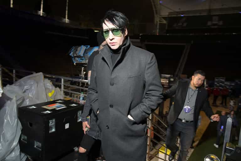 Marilyn Manson has been dropped by his record label following abuse accusations