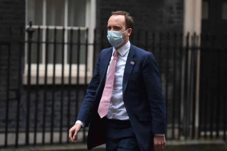 More Covid ‘mutations of concern’ discovered in Bristol and Liverpool, says Matt Hancock