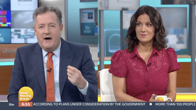 Piers Morgan: Sending black footballers a monkey emoji ‘is racism’
