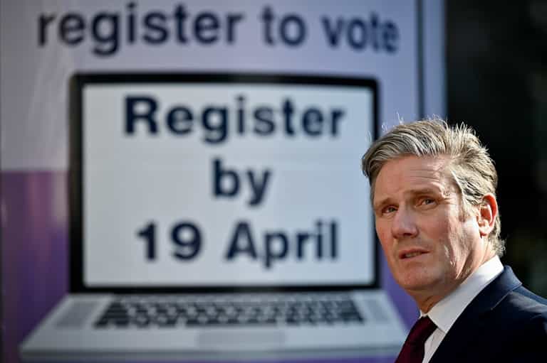 Keir Starmer: ‘There’s undoubtably a vaccine bounce for the government’