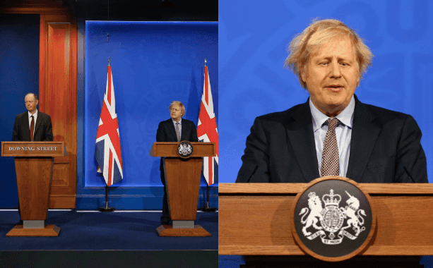 Downing Street changes new podiums after hilarious design fail