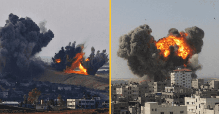 Largest residential building in Gaza destroyed by Israeli air strike