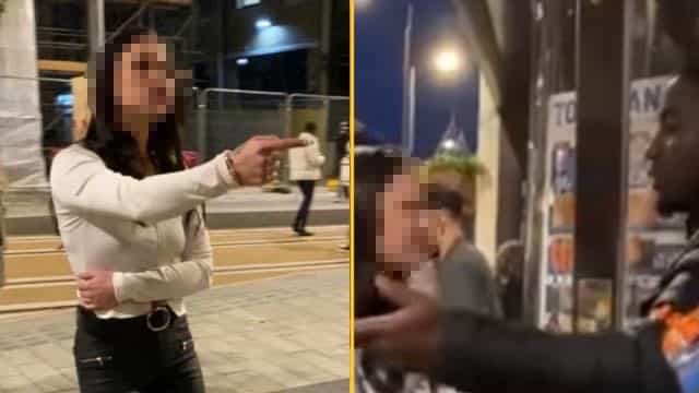Bouncer in racial abuse video says it ‘felt worse than when knife was pulled on him’