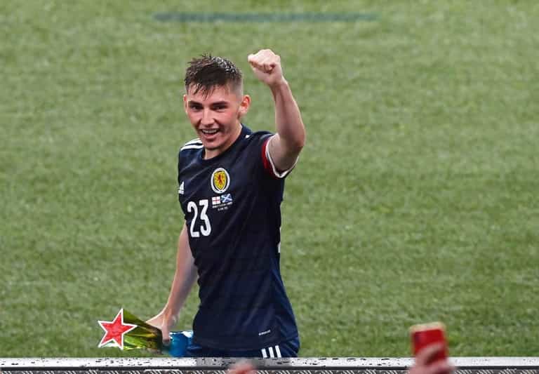 Billy Gilmour called his Nana after Wembley masterclass