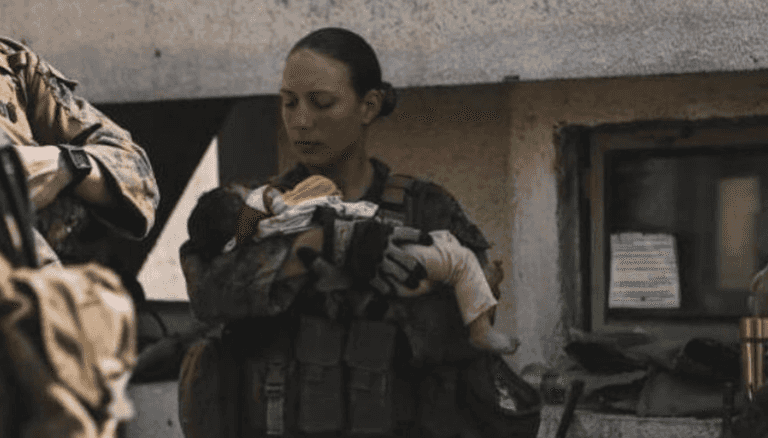 US Marine’s heartbreaking final Instagram post shows her caring for Afghan children before being killed