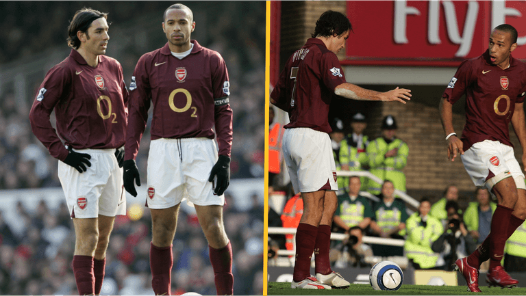 Thierry Henry says Robert Pires ‘lost his composure’ for famous botched penalty