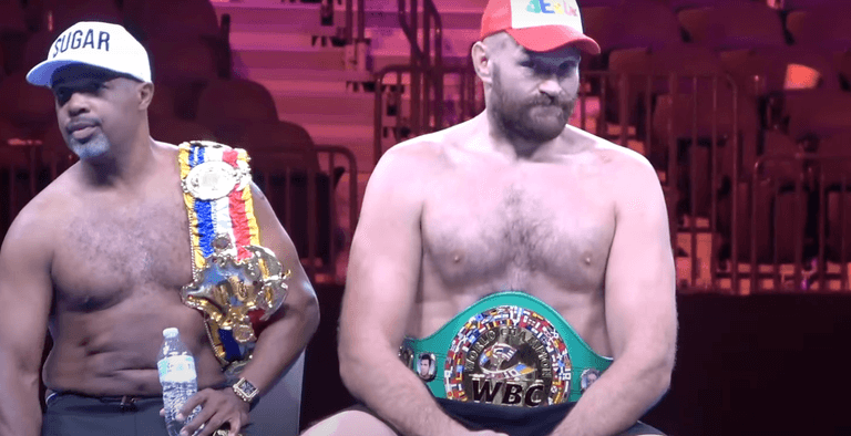 Tyson Fury praised for response to journalist asking whether he’ll ‘fall back into depression’ Tyson Fury praised for response to journalist asking whether he’ll ‘fall back into depression’