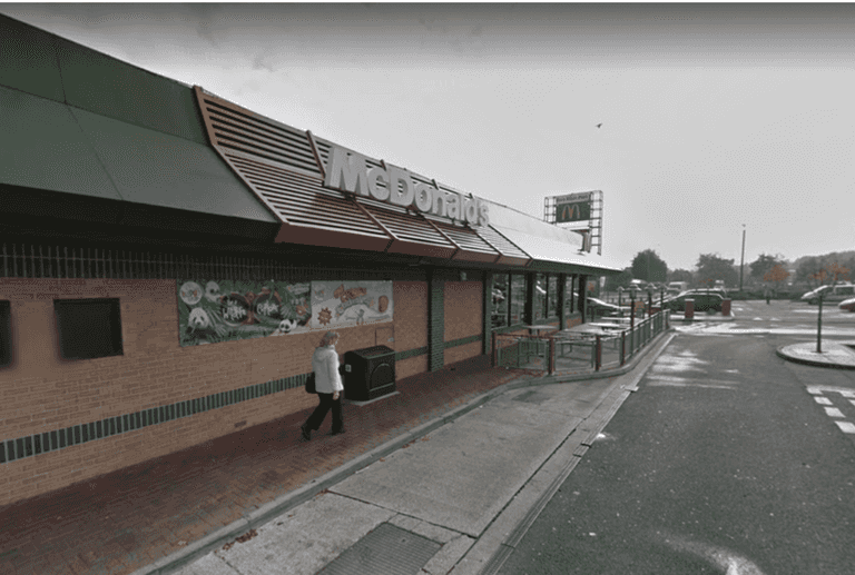 Homeless man left in tears over gift after ‘McDonald’s staff pour drink on him’ Homeless man left in tears over gift after ‘McDonald’s staff pour drink on him’