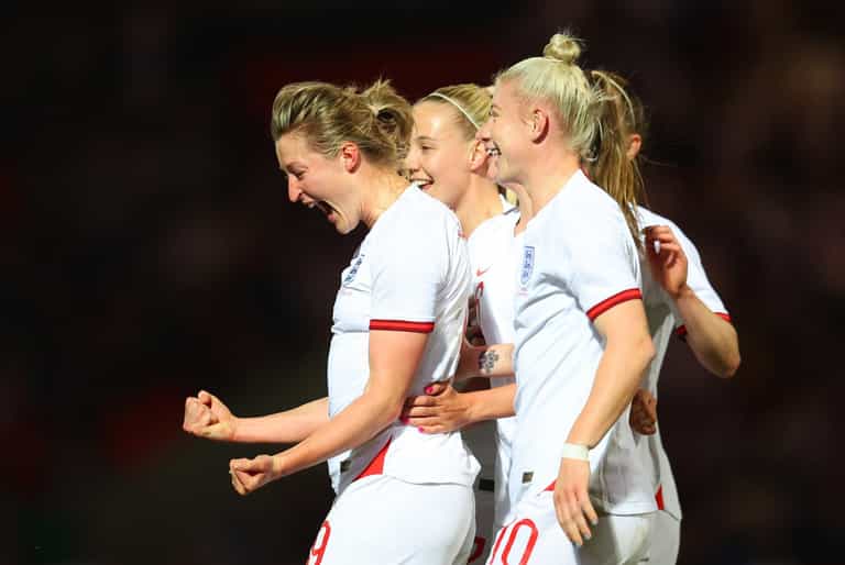 England Lionesses secure 20-0 win against Latvia in rampant victory