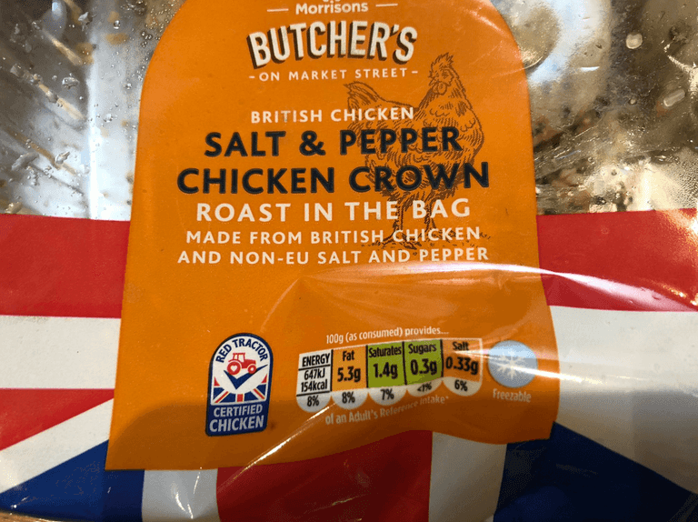 Morrisons apologise for selling ‘British Chicken’ with ‘Non-EU salt’ Morrisons apologise for selling ‘British Chicken’ with ‘Non-EU salt’