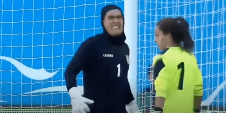 Iran women’s goalkeeper threatens lawsuit over claims she is a man