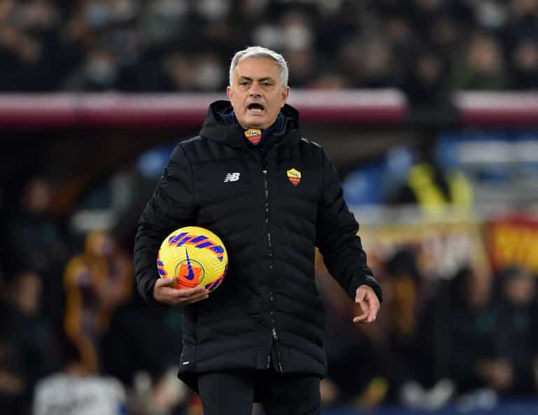 Jose Mourinho hits out at journalist after refusing to take any questions following Roma defeat