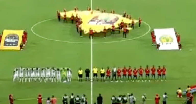 Mauritania have wrong national anthem played twice before AFCON game Mauritania have wrong national anthem played twice before AFCON game