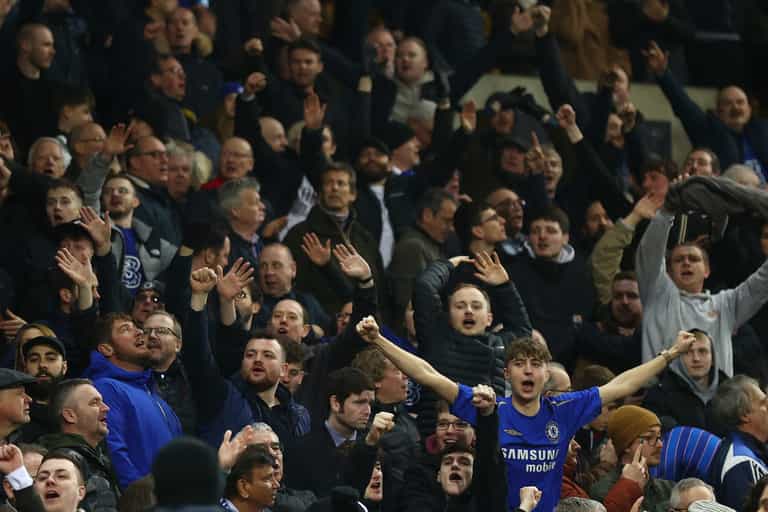 Chelsea fans sing Roman Abramovich’s name after sanctions Chelsea fans sing Roman Abramovich’s name after sanctions