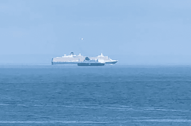 Lifeboats sent to P&O ferry with ‘mechanical issues’ in Irish sea