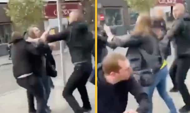 Police arrest 11 people as Wigan Athletic and Bolton fans clash in city centre Police arrest 11 people as Wigan Athletic and Bolton fans clash in city centre