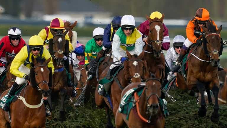 Animal rights activists call for Grand National to end after two horses die Animal rights activists call for Grand National to end after two horses die