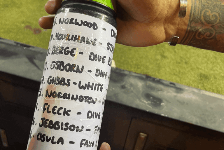 Brice Samba’s perfect penalty shoot-out plan revealed on goalkeeper’s water bottle
