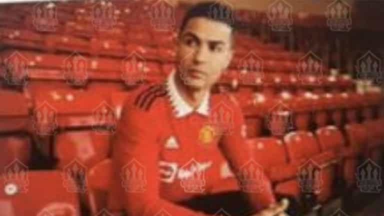 Leaked photos show Cristiano Ronaldo wearing new Man Utd kits Leaked photos show Cristiano Ronaldo wearing new Man Utd kits