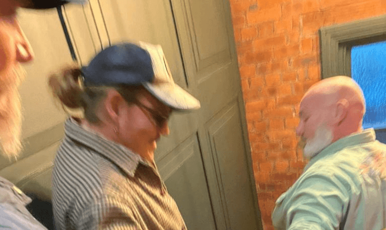Johnny Depp was in a pub in Newcastle while the verdict of his defamation trial was read out
