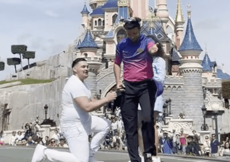 Disneyland Paris worker spoils marriage proposal by snatching ring from man