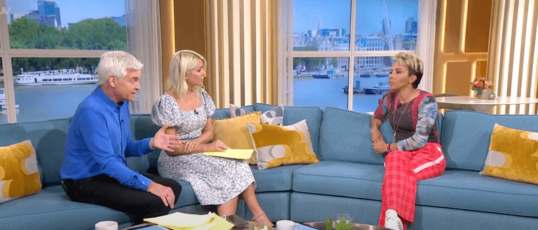 Dame Kelly Holmes and Phillip Schofield burst into tears over coming out experiences