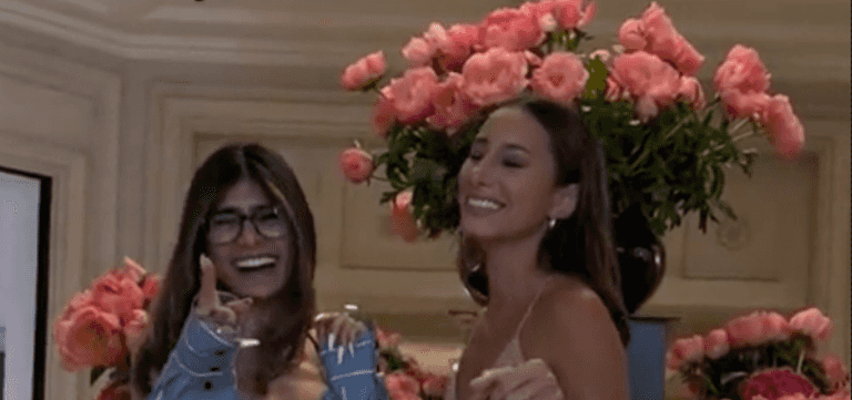 Guy buys wife present to grovel after recognising Mia Khalifa in their hotel